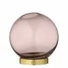 AYTM Vases Vase Globe Verre Et Laiton Mini D10cm -Vases Soldes vase globe verre et laiton mini d10cm 6