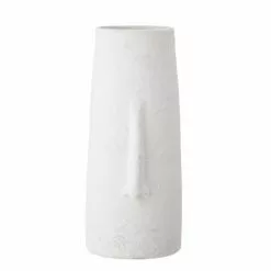 Bloomingville Vases Vase Héléna Terracotta Blanc H40 Cm