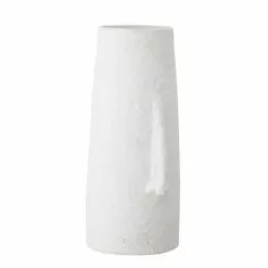 Bloomingville Vases Vase Héléna Terracotta Blanc H40 Cm -Vases Soldes vase helena terracotta blanc h40 cm 3