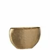 LANADECO Vases Vase Irrégulier Alu Or H29cm -Vases Soldes vase irregulier alu or h29cm