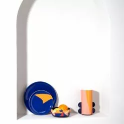 Vases Vase Marsha Maisons Du Monde X Sakina M’Sa En Faïence Rose, Bleue Et Corail H22 -Vases Soldes vase marsha maisons du monde x sakina m sa en faience rose bleue et corail h22 1000 1 9 229773 3