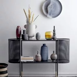 Bloomingville Vases Vase Naomi En Grès Céramique Marron H26 Cm -Vases Soldes vase naomi en gres ceramique marron h26 cm 3