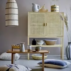 Bloomingville Vases Vase Nawel Terracotta Noir Et Blanc H44 Cm -Vases Soldes vase nawel terracotta noir et blanc h44 cm 4