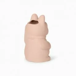 DOIY Vases Vase Neko Céramique Rose -Vases Soldes vase neko ceramique rose 2