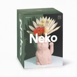 DOIY Vases Vase Neko Céramique Rose -Vases Soldes vase neko ceramique rose 4