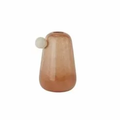OYOY Living Design Vases Vase Orange En Verre Ø12,5xH20cm