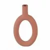 Present Time Vases Vase Oval High Résine Terracotta -Vases Soldes vase oval high resine terracotta 1