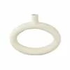 Present Time Vases Vase Oval Wide Résine Blanc -Vases Soldes vase oval wide resine blanc