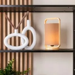 Present Time Vases Vase Oval Wide Résine Blanc -Vases Soldes vase oval wide resine blanc 4