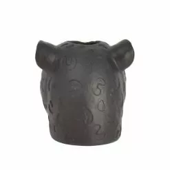 Pirouette Paris Vases Vase Panthère En Résine Noir Et Or -Vases Soldes vase panthere en resine noir et or 3