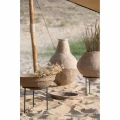 LANADECO Vases Vase Papier Mâché Marron H85,5cm -Vases Soldes vase papier mache marron h85 5cm 5