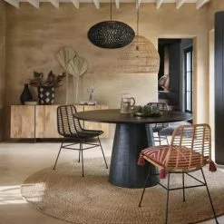 Maisons Du Monde Vases Vase Poire En Verre Noir Mat H41 -Vases Soldes vase poire en verre noir mat h41 1000 6 20 199977 17