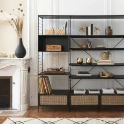 Maisons Du Monde Vases Vase Poire En Verre Noir Mat H41 -Vases Soldes vase poire en verre noir mat h41 1000 6 20 199977 18