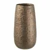 LANADECO Vases Vase Rond Céramique Cuivre H27,5cm -Vases Soldes vase rond ceramique cuivre h27 5cm