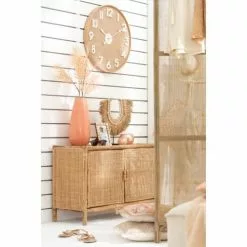 LANADECO Vases Vase Rond Céramique Pamplemousse H48cm -Vases Soldes vase rond ceramique pamplemousse h48cm 4