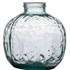 Wadiga Vases Vase Rond En Verre Recyclé H35cm