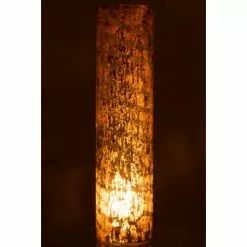 LANADECO Vases Vase Rond Verre Argent H61cm -Vases Soldes vase rond verre argent h61cm 2