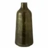 LANADECO Vases Vase Rond Verre Vert H48cm -Vases Soldes vase rond verre vert h48cm