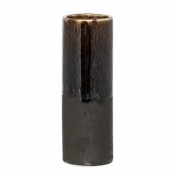 Bloomingville Vases Vase Tony En Grès Céramique Marron H15 Cm