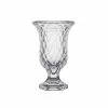 Wadiga Vases Vase Vasque En Verre Diamants - 12.5x12.5x20cm -Vases Soldes vase vasque en verre diamants 12 5x12 5x20cm