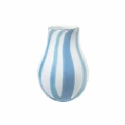 Broste Copenhagen Vases Vase Verre Bleu 15x22x15cm