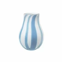 Broste Copenhagen Vases Vase Verre Bleu 15x22x15cm -Vases Soldes vase verre bleu 15x22x15cm 3