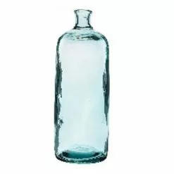 Decoratie Vases Vase Verre Recyclé Transparent H42cm