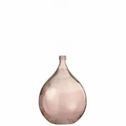LANADECO Vases Vase Verre Saumon H56cm
