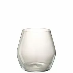 LANADECO Vases Vase Verre Transparent H25cm