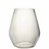 LANADECO Vases Vase Verre Transparent H36cm -Vases Soldes vase verre transparent h36cm