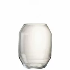 LANADECO Vases Vase Verre Transparent H41cm