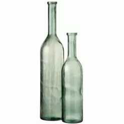 LANADECO Vases Vase Verre Vert H100cm -Vases Soldes vase verre vert h100cm 3