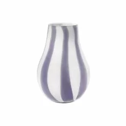 Broste Copenhagen Vases Vase Verre Gris 15x22x15cm -Vases Soldes vase verre violet 15x22x15cm 1