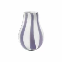 Broste Copenhagen Vases Vase Verre Violet 15x22x15cm