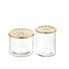 Villa Collection Vases En Verre Or - Lot De 2 -Vases Soldes vases en verre or lot de 2
