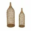 Maisons Du Monde Vases (x2) En Rotin Tressé Marron -Vases Soldes vases x2 en rotin tresse marron 1000 14 1 226403 1